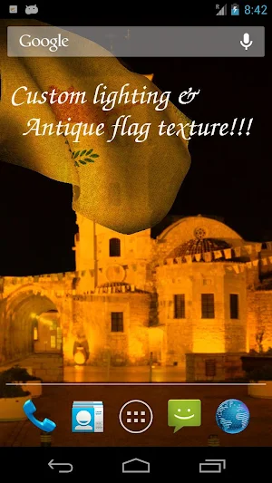 Cyprus Flag Live Wallpaper Screenshot 3