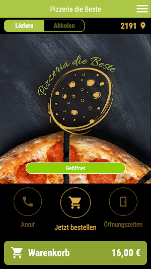 Pizzeria die Beste Screenshot 0