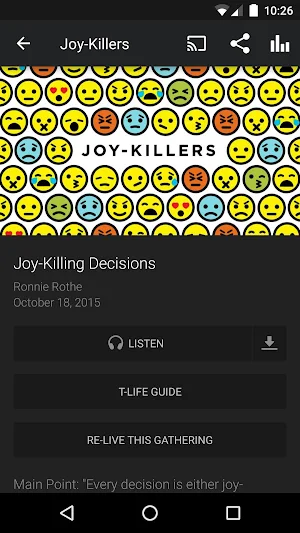 The Relevant App Screenshot 1