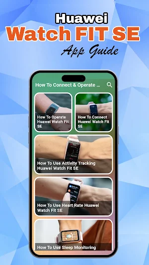 Huawei Watch FIT SE App guide Screenshot 3