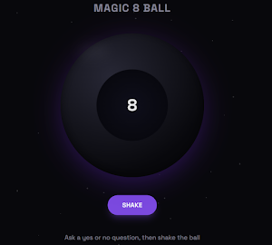 Magic 8 ball Screenshot 0