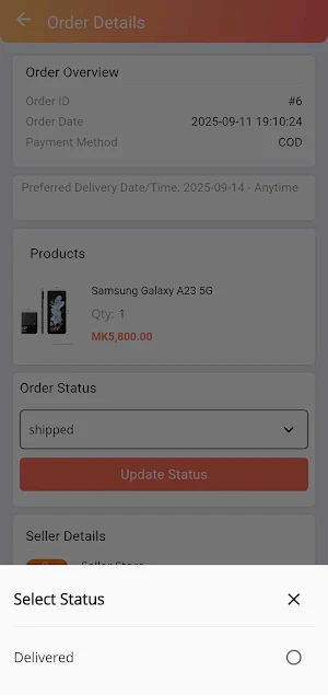 ENJOY DELIVERY Screenshot 2