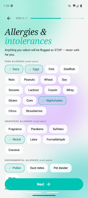 KLAAR — Clearly Safe. Screenshot 1