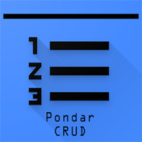 CRUD_Pondar