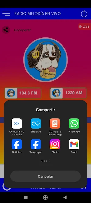 Radio Melodia Arequipa en Vivo Screenshot 1
