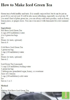 Tea Recipes Guide Screenshot 3