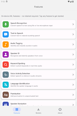 SherpaVoice Screenshot 3