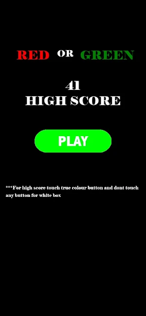 Red or Green Screenshot 0