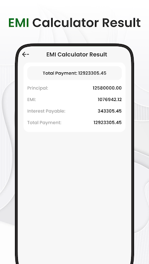 PROEMI - EMI Loan Calculator Screenshot 2