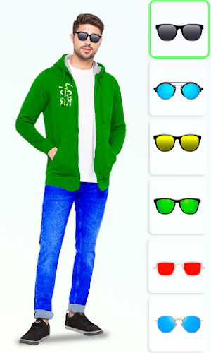 Men Sweatshirt - Photo Suit Screenshot 0