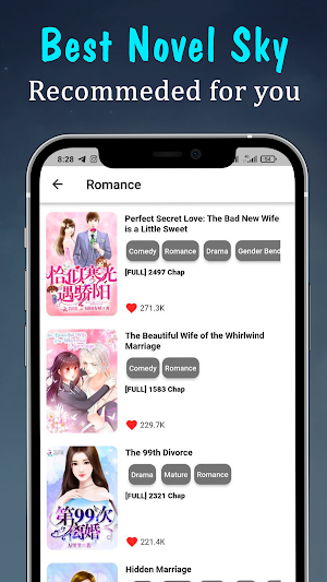 Romance Novel - Story Reader Screenshot 1
