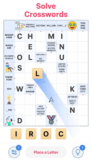 Crossword Challenge Screenshot 0