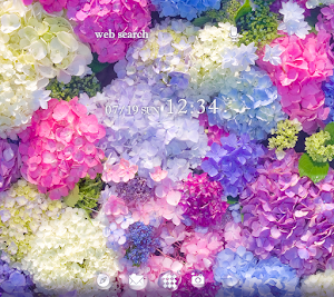 Floating Hydrangeas +HOME Screenshot 0