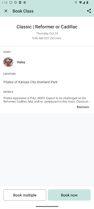Pilates of Kansas City Screenshot 2