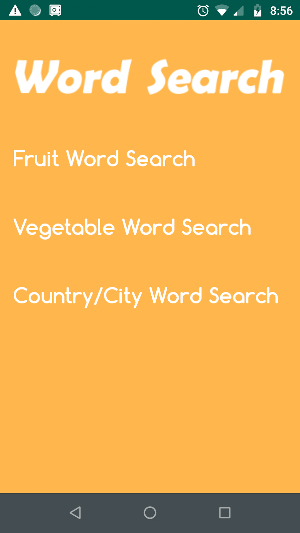 Word Finder Screenshot 1