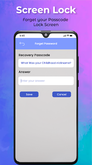 Screen Lock : FingerPrint Lock Screenshot 3
