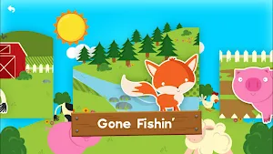 Farm Story Maker Activity Toddler Kids Game Free Screenshot 1