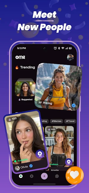 OMG - Video Chat & Live Call Screenshot 1