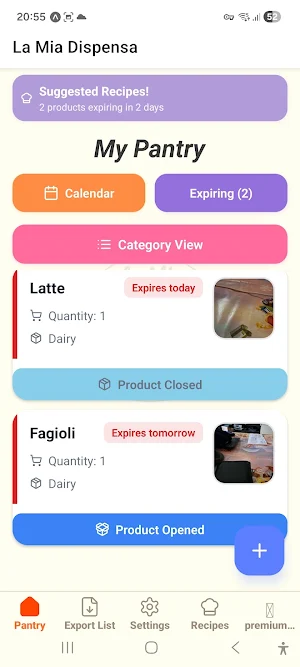 My Pantry Screenshot 1