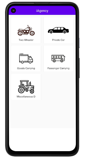 iAgency : Motor Insurance Premium Calculator Screenshot 1