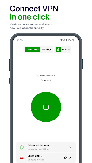 Jump VPN - Fast & Secure Screenshot 0
