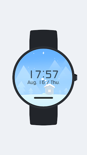 Weather Digital Watch Face Screenshot 3