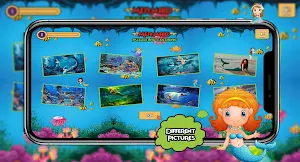 Princess Mermaid Puzzle Screenshot 1