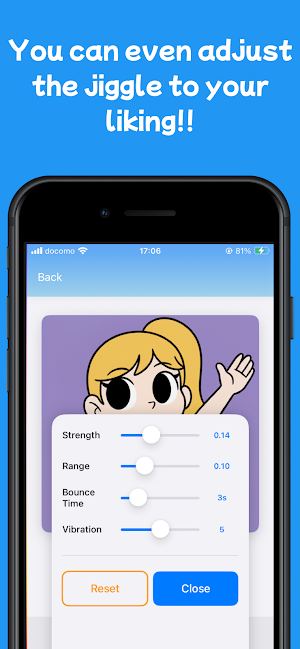 Jiggle Bounce - Wobble Images! Screenshot 3