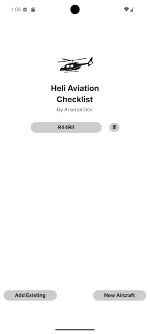 Heli Aviation Checklist Screenshot 0