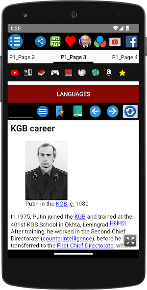 Vladimir Putin - Biography Screenshot 3