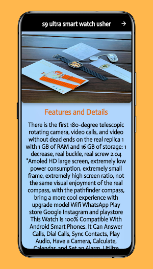 s9 ultra smart watch manual Screenshot 0