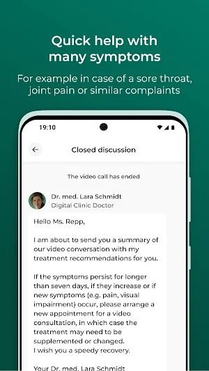 Meliva – Digital Clinic Screenshot 2