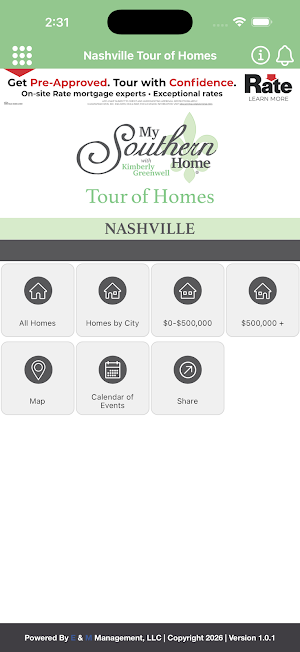 Nashville Tour of Homes Screenshot 1