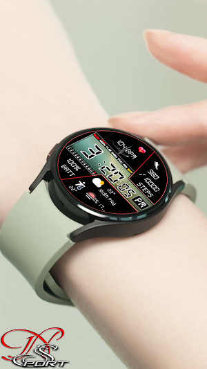 [N-SPORT580] Watchface Digital Screenshot 1