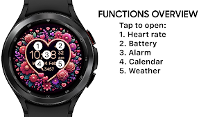 AZ288 Valentine's Watch Face Screenshot 0