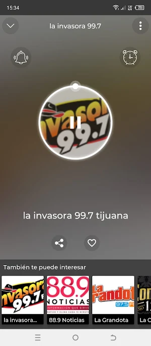 Invasora 99.7 Fm RadioTijuana Screenshot 0
