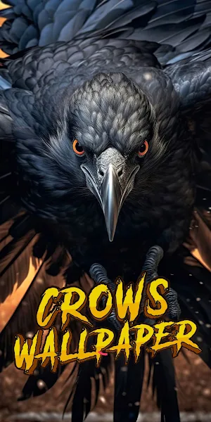 crow wallpaper Screenshot 0
