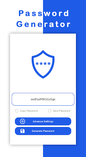 Strong Password Generator App Screenshot 3