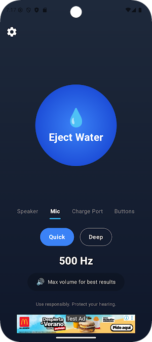 Speaker Cleaner - Eject Water Screenshot 1