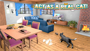 Gran Vs Cat: Bad Cat Simulator Screenshot 1