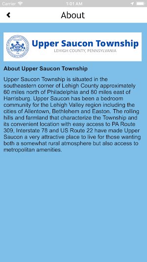 Upper Saucon Screenshot 1