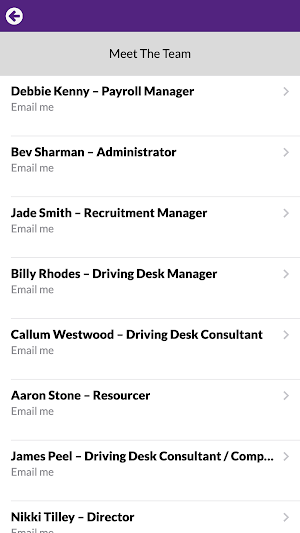 MDS Driver App Screenshot 2