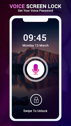 Voice Screen Lock Screenshot 0