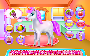 Cute Unicorn Caring and Dressup Screenshot 1