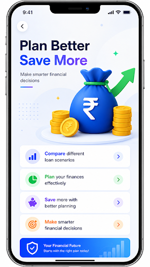 Loan Interest & EMI Calculator Screenshot 1