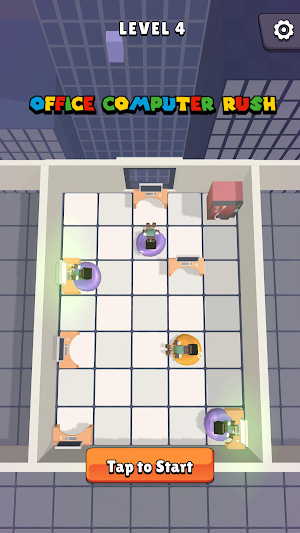 Office work Slide Rush games Screenshot 0