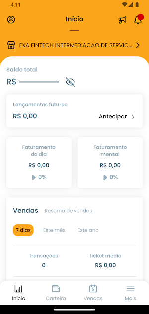 E2X Bank Screenshot 1