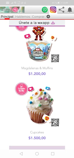 Elias&Mera Cupcakes Screenshot 2