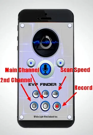 EVP Finder X Spirit Box And EVP Recorder Screenshot 0