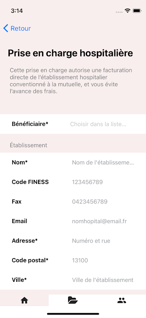 Mutuelle MHR Screenshot 1